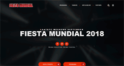 Desktop Screenshot of fiestamundial.be